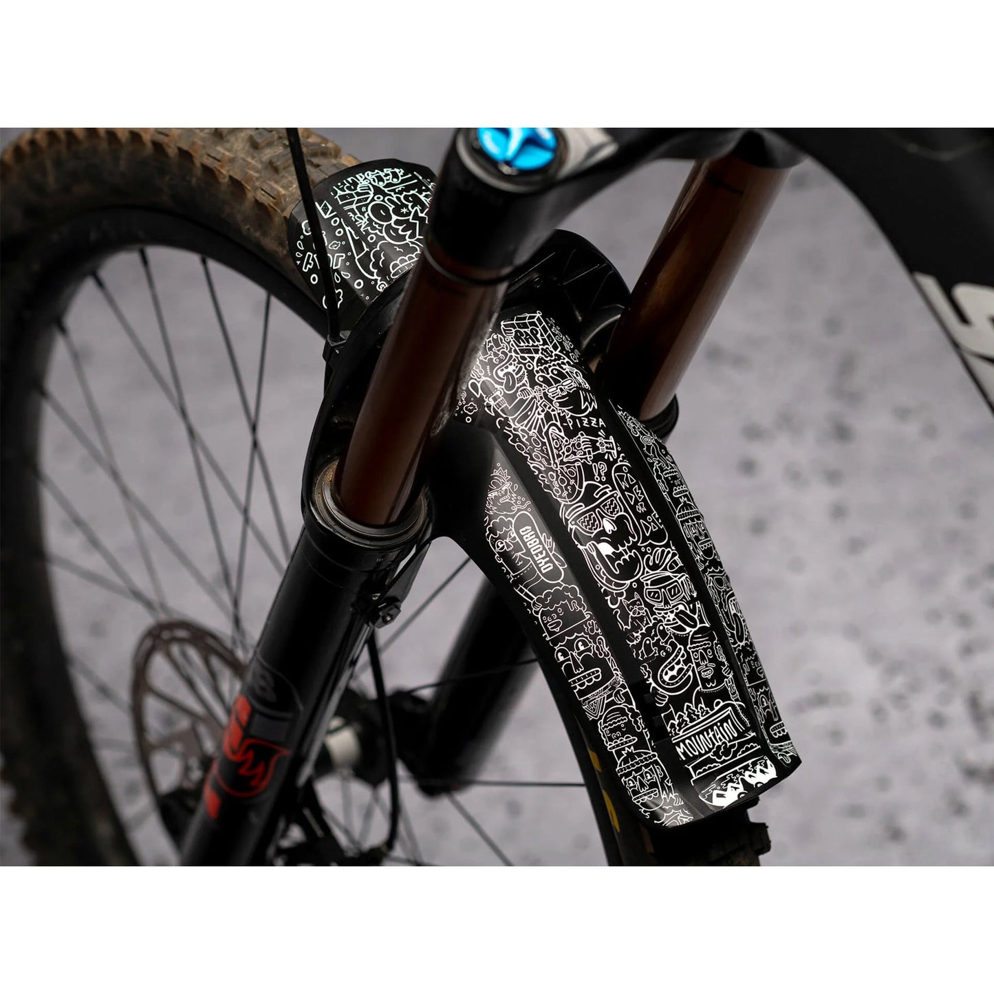 DYEDBRO Juay Mudguard Decal