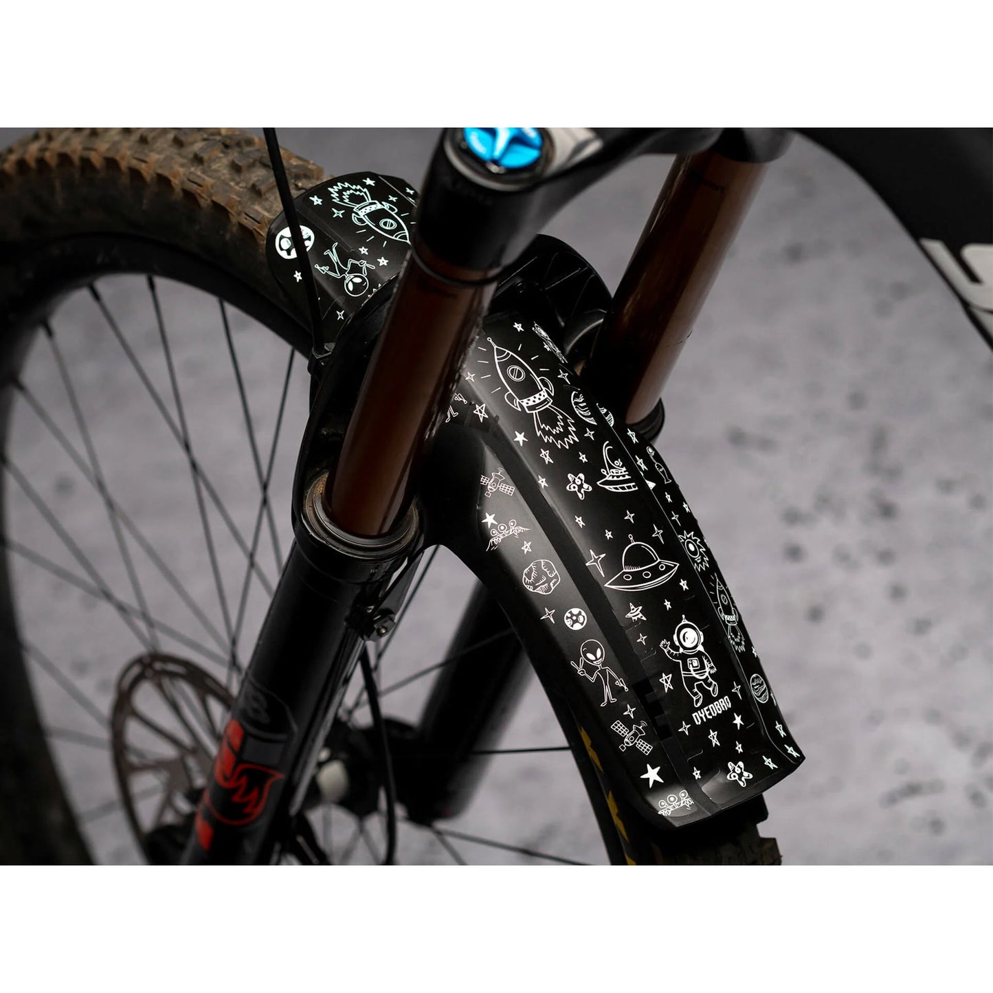 DYEDBRO Space Trip Mudguard Decal