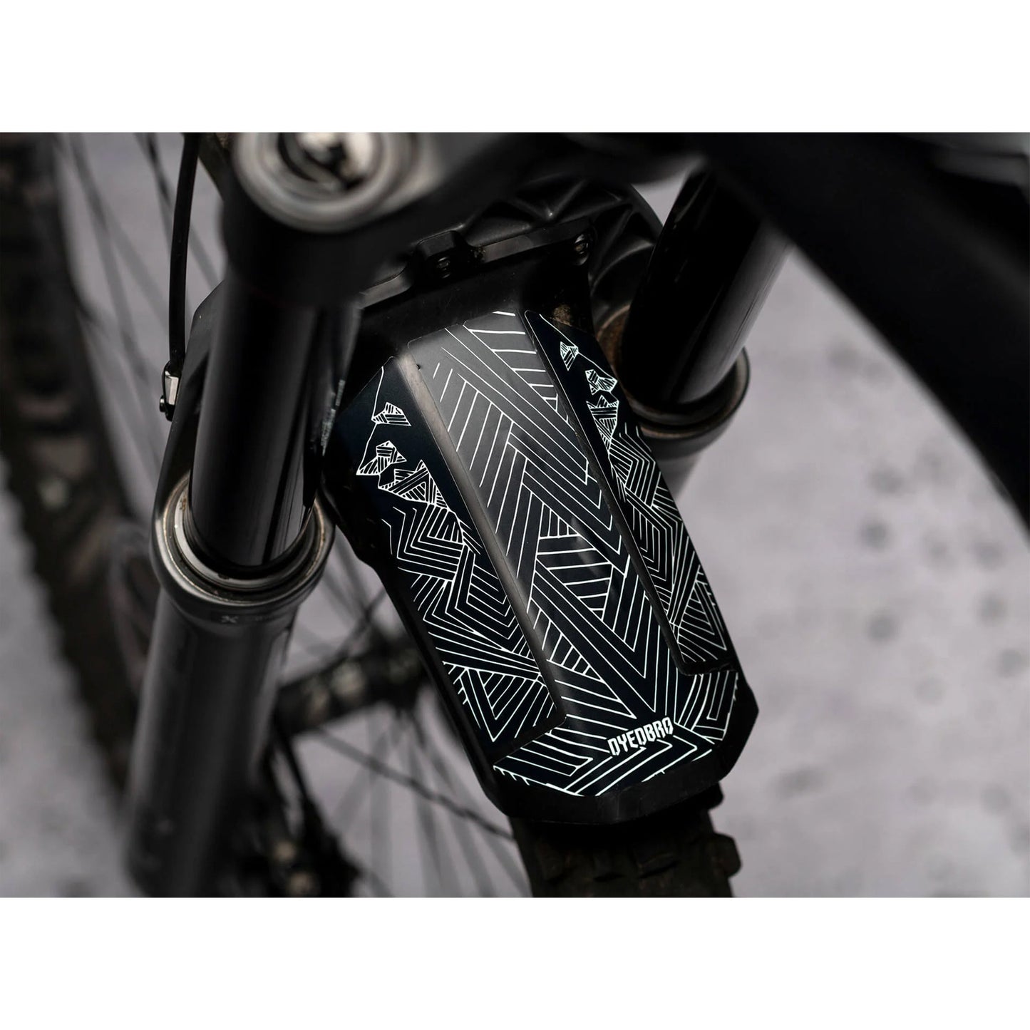 DYEDBRO Stay Free Mudguard Decal