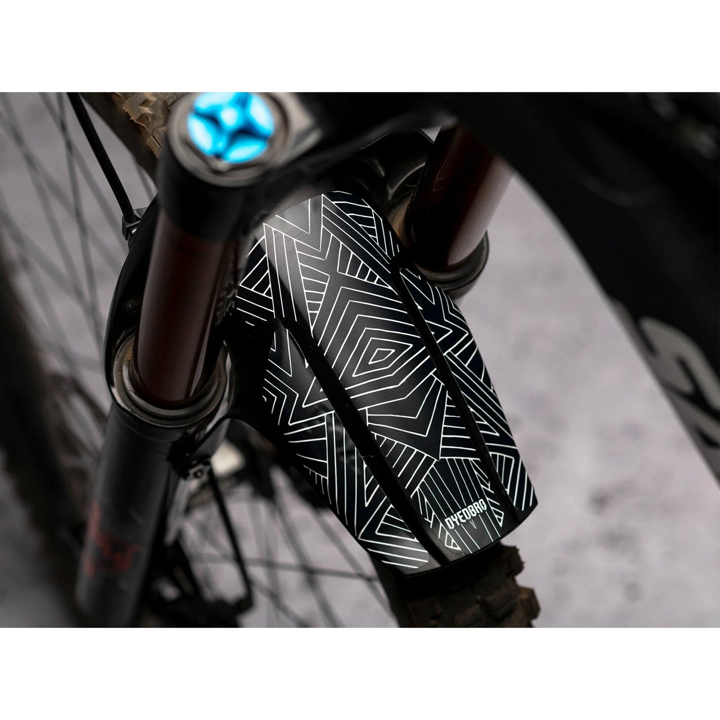 DYEDBRO Stay Free Mudguard Decal