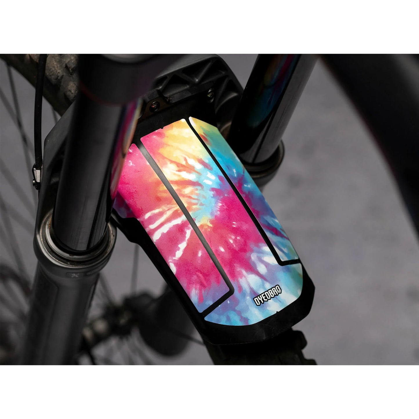 DYEDBRO Tye Die Mudguard Decal