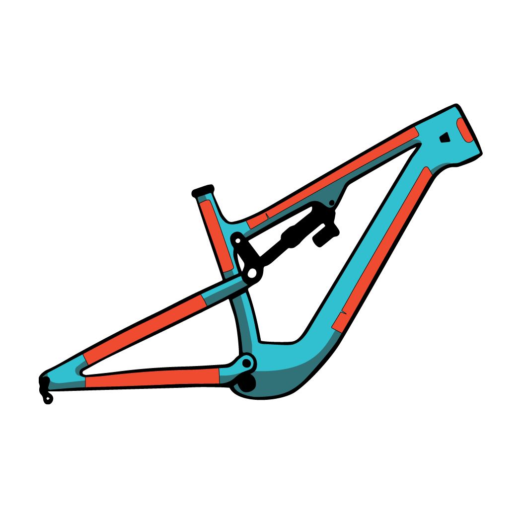 RideWrap Frame Protection - Covered