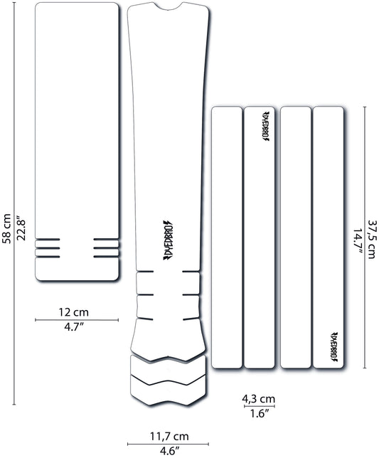 DYEDBRO E-Bike Clear Logo