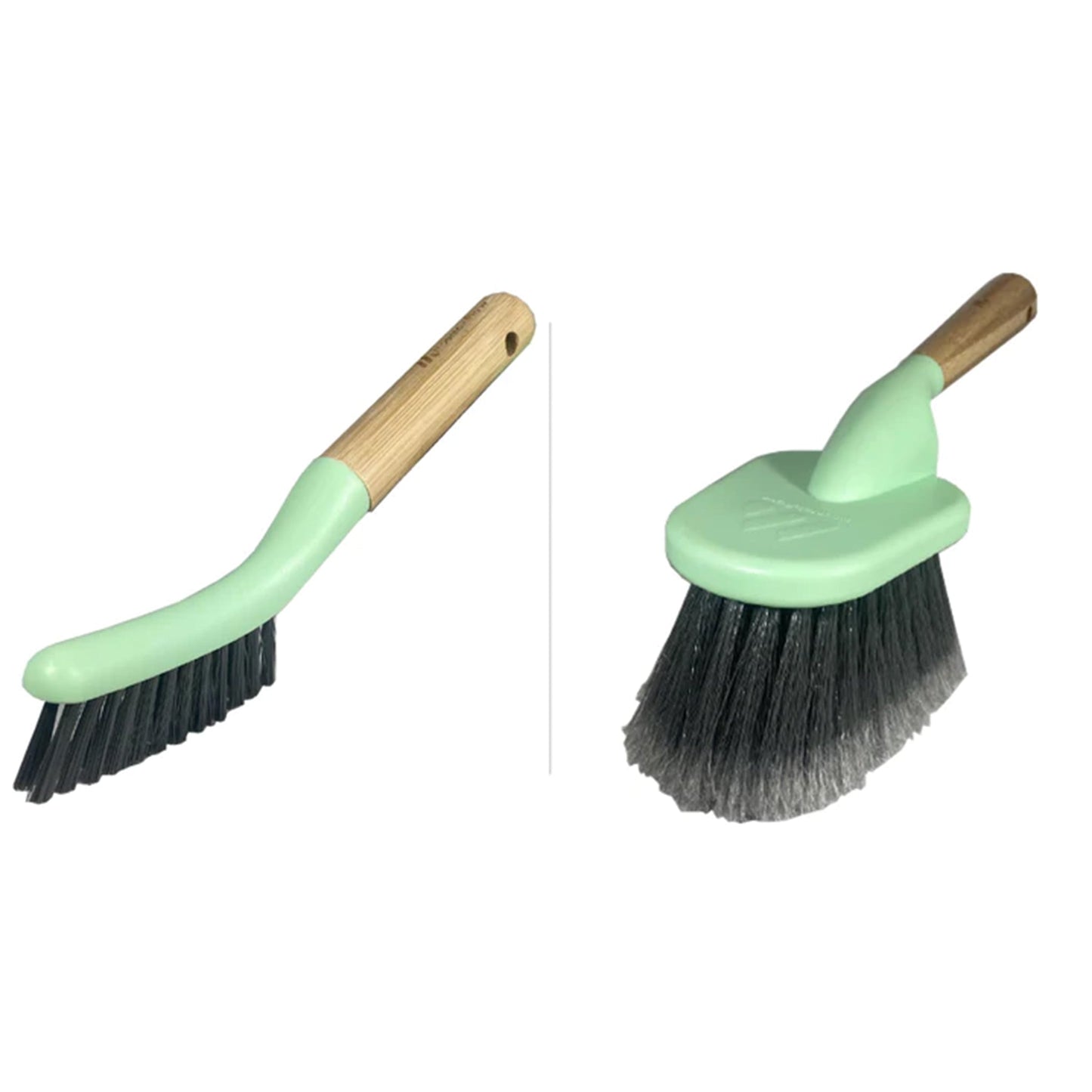 mountainFLOW Bamboo Cleaning Brush Set